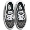 Vans Unisex-Child Brooklyn Ls Low Top Shoe(Tonal Check Faded Black)