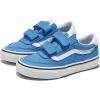 Vans Unisex-Child Brooklyn Ls V Low Top Shoe(Canvas Cobalt Blue)