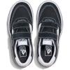 Vans Unisex-Child Brooklyn Ls V Low Top Shoe(Suede/Canvas Black/White)