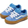 Vans Unisex-Child Caldrone Low Top Shoe(Gum Vintage Cobalt)