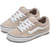 Vans Unisex-Child Caldrone Low Top Shoe(Suede/Mesh Mushroom)