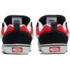 Vans Unisex-Child Knu Skool (Big Kid)(Black/Racing Red)