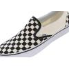 Vans Women’s Asher Adult Low Top Sneakers(Black/Off White/Checkerboard)