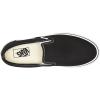 Vans Women’s Asher Adult Low Top Sneakers(Black/White)
