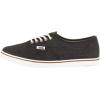Vans Women’s Asher Adult Low Top Sneakers(Black-true White)