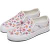 Vans Women’s Asher Adult Low Top Sneakers(Butterfly Floral Blanc De Blanc)