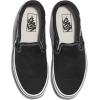 Vans Women’s Asher Adult Low Top Sneakers(Canvas Black/White)