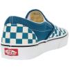 Vans Women’s Asher Adult Low Top Sneakers(Checkerboard Blue Coral True White)