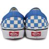 Vans Women’s Asher Adult Low Top Sneakers(Checkerboard Nebula Blue True White)