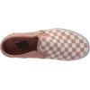 Vans Women’s Asher Adult Low Top Sneakers(Checkerboard Rose Dawn White)