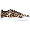 Vans Women’s Asher Adult Low Top Sneakers(Cheetah Black White)