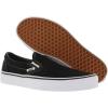 Vans Women’s Asher Adult Low Top Sneakers(Classic Black  White)