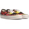 Vans Women’s Asher Adult Low Top Sneakers(Epic Flame Black True White)