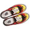 Vans Women’s Asher Adult Low Top Sneakers(Epic Flame Black True White)