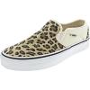 Vans Women’s Asher Adult Low Top Sneakers(Leopard Antique White White)