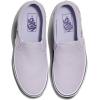 Vans Women’s Asher Adult Low Top Sneakers(Mono Embroidery Lilac Mist)