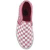 Vans Women’s Asher Adult Low Top Sneakers(Multicolour Checkerboard Heather Rose White Xwm)