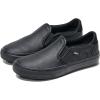 Vans Womens Asher Deluxe Slip-on Shoe(Mono Perf Black)