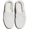 Vans Womens Asher Deluxe Slip-on Shoe(Mono Perf Blanc De Blanc)