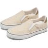 Vans Womens Asher Deluxe Slip-on Shoe(Natural Linen Classic Cream)