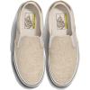 Vans Womens Asher Deluxe Slip-on Shoe(Natural Linen Classic Cream)