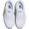 Vans Womens Brooklyn Ls Platform Shoe(Canvas White/White)