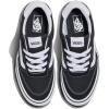 Vans Womens Brooklyn Ls Platform Shoe(Suede/Canvas Black/White)