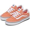 Vans Womens Brooklyn Ls Shoe | Low-top Sneakers for Everyday Wear, Walking, Work & Fashion(Canvas Coral Rust)