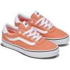 Vans Womens Brooklyn Ls Shoe | Low-top Sneakers for Everyday Wear, Walking, Work & Fashion(Canvas Coral Rust)