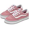 Vans Womens Brooklyn Ls Shoe | Low-top Sneakers for Everyday Wear, Walking, Work & Fashion(Canvas Dusky Rose)
