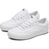 Vans Womens Brooklyn Ls Shoe | Low-top Sneakers for Everyday Wear, Walking, Work & Fashion(Canvas White/White)