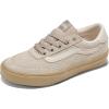 Vans Womens Brooklyn Ls Shoe | Low-top Sneakers for Everyday Wear, Walking, Work & Fashion(Gum Mushroom)
