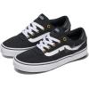 Vans Womens Brooklyn Ls Shoe | Low-top Sneakers for Everyday Wear, Walking, Work & Fashion(Mono Embroidery Black)