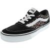 Vans Womens Brooklyn Ls Shoe | Low-top Sneakers for Everyday Wear, Walking, Work & Fashion(Suede Canvas Black Floral Pattern)