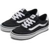 Vans Womens Brooklyn Ls Shoe | Low-top Sneakers for Everyday Wear, Walking, Work & Fashion(Suede/Canvas Black/White)