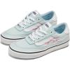 Vans Womens Brooklyn Ls Shoe | Low-top Sneakers for Everyday Wear, Walking, Work & Fashion(Variety Embroidery Dawn Mist)