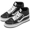 Vans Women’s Filmore Hi Shoe | High Top Sneakers for Fashion & Casual Everyday Wear, (Canvas) Black/White, 7.5