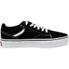Vans Women’s Seldan Platform Sneakers(Canvas Black/White)