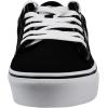 Vans Women’s Seldan Platform Sneakers(Canvas Black/White)