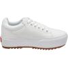 Vans Women’s Seldan Platform Sneakers(Canvas White)