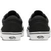 Vans Women’s Ward Low-Top Fashion Sneaker, Canvas Black/White, 9.5