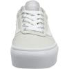 Vans Women’s Ward Platform Sneaker(Grey Canvas Antarctica Uto)