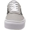 Vans Women’s Ward Platform Sneaker(Grey Metallic Leopard Drizzle Vw2)