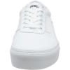 Vans Women’s Ward Platform Sneaker(White Canvas White 0rg)