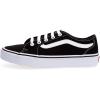 Vans Kids’ Ward Sneaker(Black ((Canvas) Black/True White 1wx))