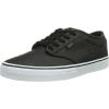 Buck Leather Black White