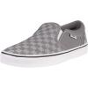 Checker Dot Frost Gray White