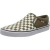 Checkerboard Military Olive White
