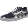 Flame Check Dress Blues White