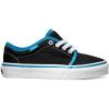 Vans Kids’ Ward Sneaker((Pop) Black/Methyl Blue)